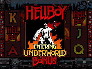 Hellboy slot feature