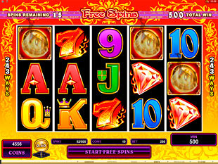 free Burning Desire slot free spins
