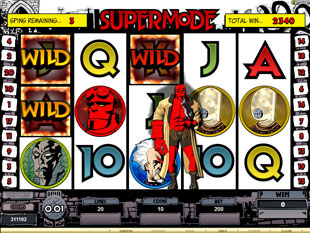 Hellboy slot super mode