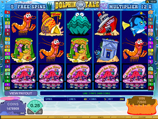 free Dolphin Tale slot free games 5 of a kind win