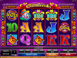 Carnaval slot game online review