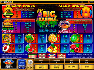 free Big Kahuna slot payout