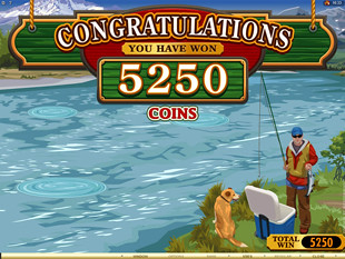 free Alaskan Fishing slot bonus game prize