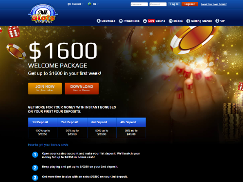 All Slots Casino VIP
