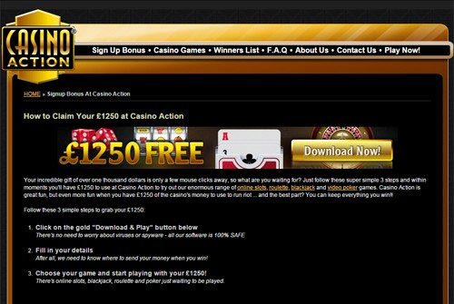 Casino Action Mobile Games