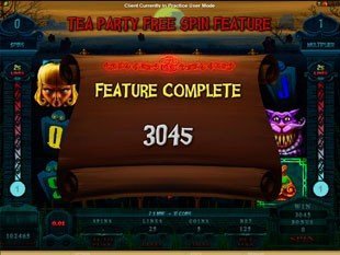 free Alaxe in Zombieland slot tea party prize