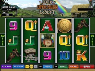  Lucky Leprechaun's Loot slot game online review