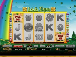 free Irish Eyes slot Free Spins Feature