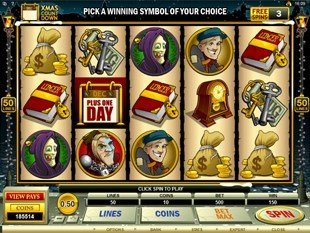 free Scrooge slot plus one day