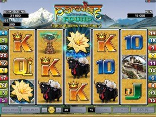 free Paradise Found slot wild feature