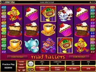 Mad Hatters slot game online review