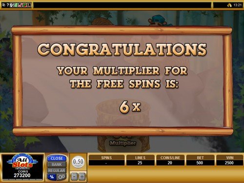 free Bearly Fishing slot bonus multiplier won