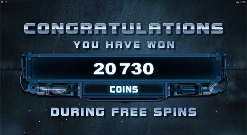 free Terminator 2 slot free spins feature prize