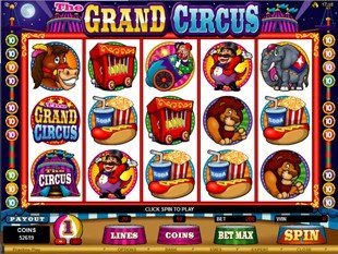 The Grand Circus slot game online review