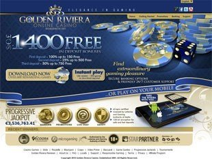 Golden Riviera Casino Home