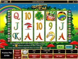 Rainbows End slot game online review