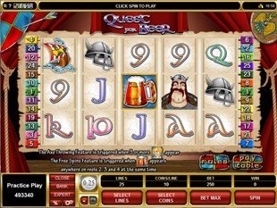 Quest for Beer slot game online review