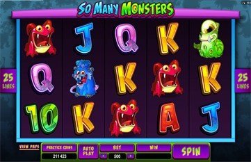 So Many Monsters slot game online review
