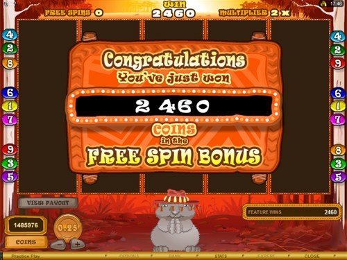 free No Worries slot free spins feature total prize