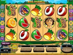 Big Kahuna Snakes and Ladders slot game online review