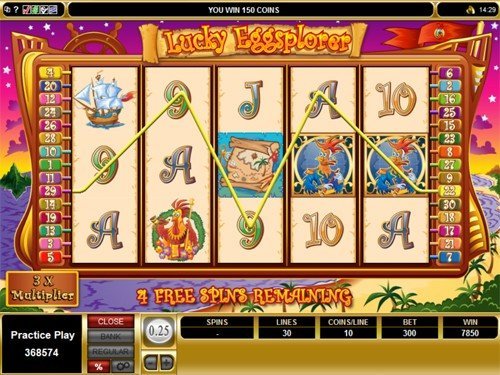 free Lucky Eggsplorer slot free games