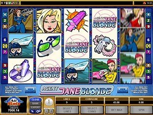Agent Jane Blonde slot game online review
