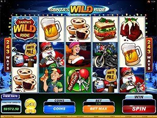Santa's Wild Ride slot game online review