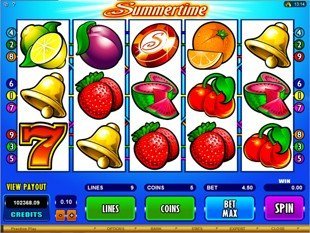 Summertime slot game online review