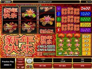 Happy New Year slot game online review