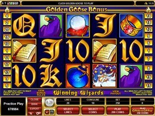 Golden Goose Winning Wizards slot game online review