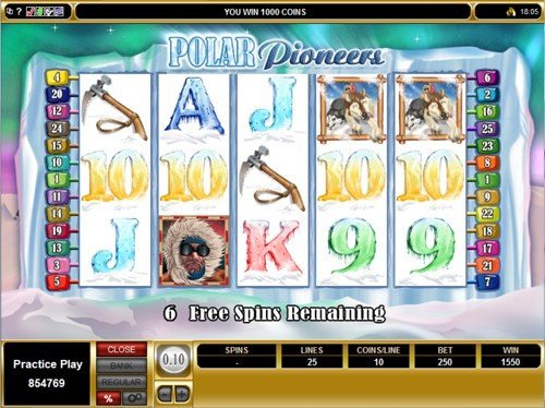 free Polar Pioneers slot free spins