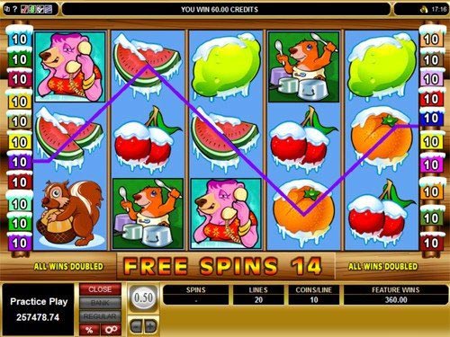 free Cabin Fever slot free spins