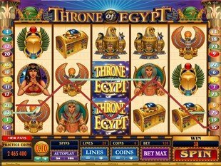Throne of Egypt slot game online review