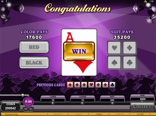 free The Rat Pack slot Gamble Feature