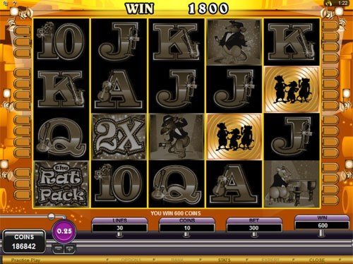 free The Rat Pack slot Free Spins Feature
