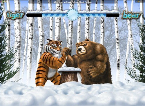 free Tiger vs. Bear slot Bonus Fight Winner