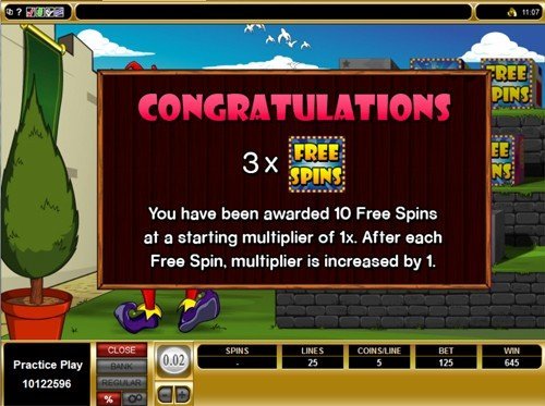 free Jolly Jester slot free spins feature