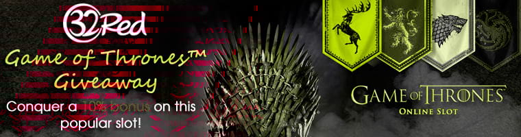 10% Giveaway Bonus from 32Red Casino