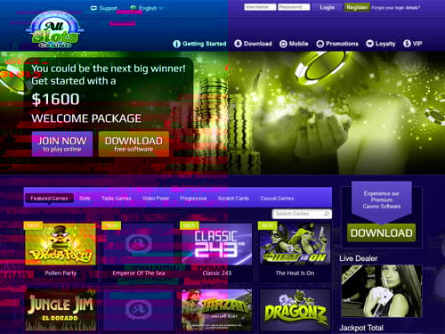 All Slots Casino Home