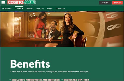 Casino-Mate Benefits