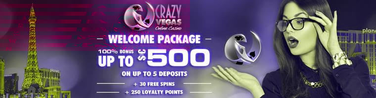 100% up to $500 Welcome Bonus