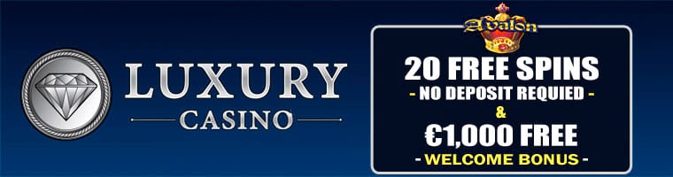Luxury Casino Exclusive 20 Free Spins No Deposit