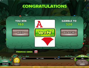 free Cashapillar slot gamble feature